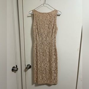 Vintage lace cocktail dress